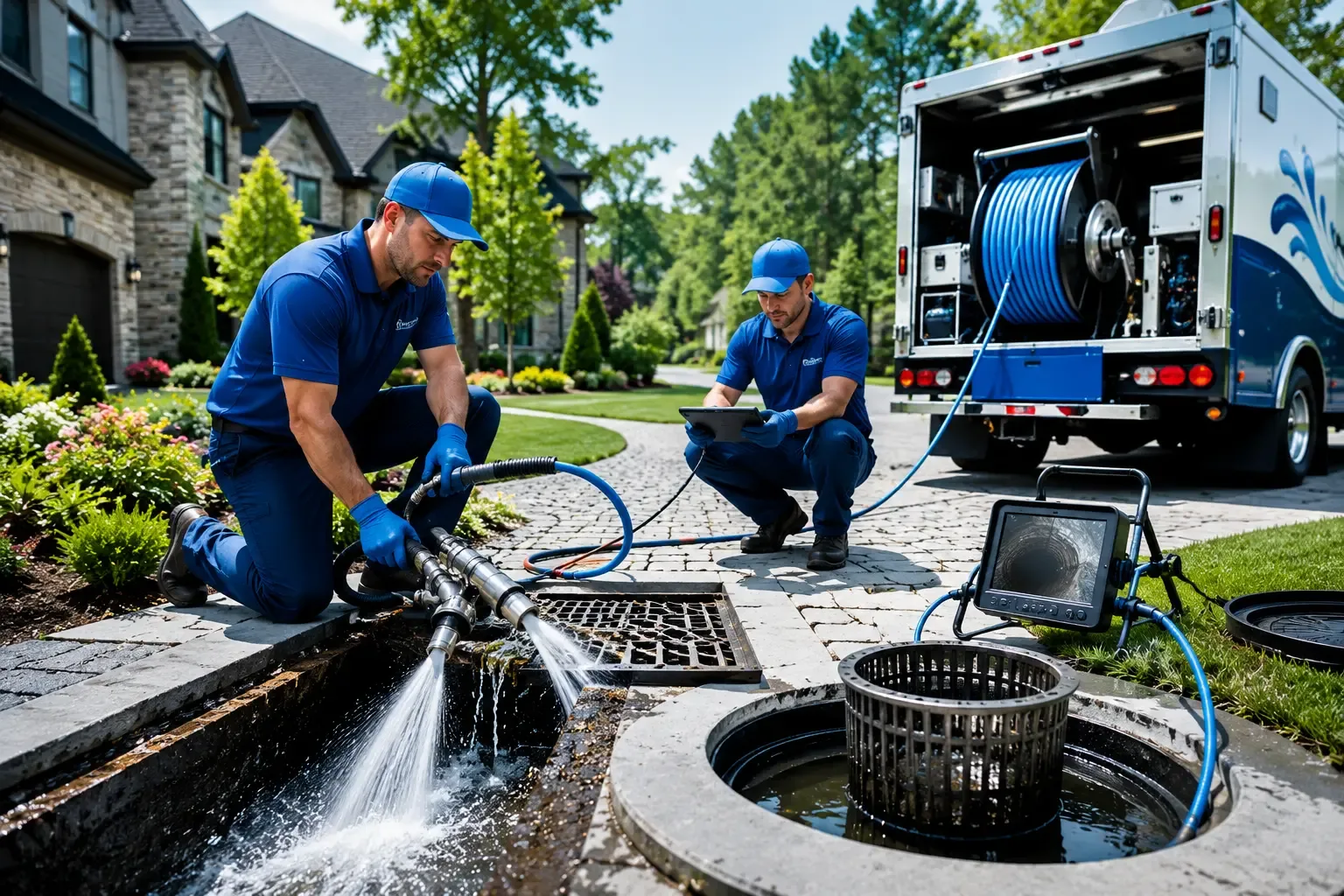 Local outdoor drain cleaning professionals in Manistee, MI